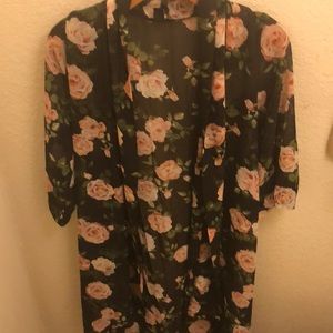 Floral kimono